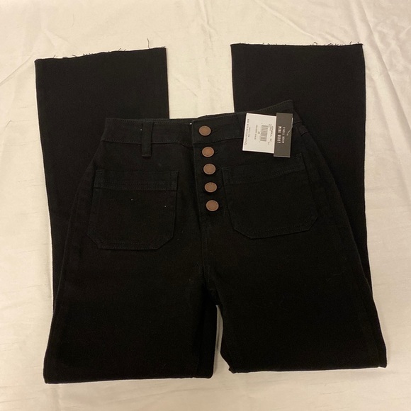 🆕O’Neill Denim Black Mini Boot Jeans Size 25 - Picture 2 of 7